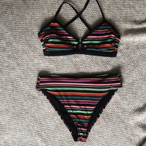 Mid Rise Two Piece Bikini
